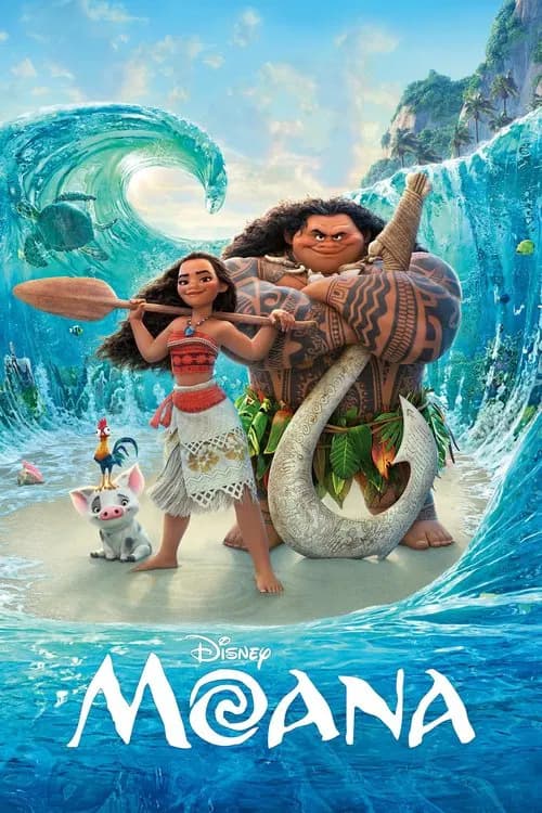 Moana official trailer poster