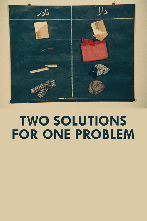 Two Solutions to One Problem official trailer poster