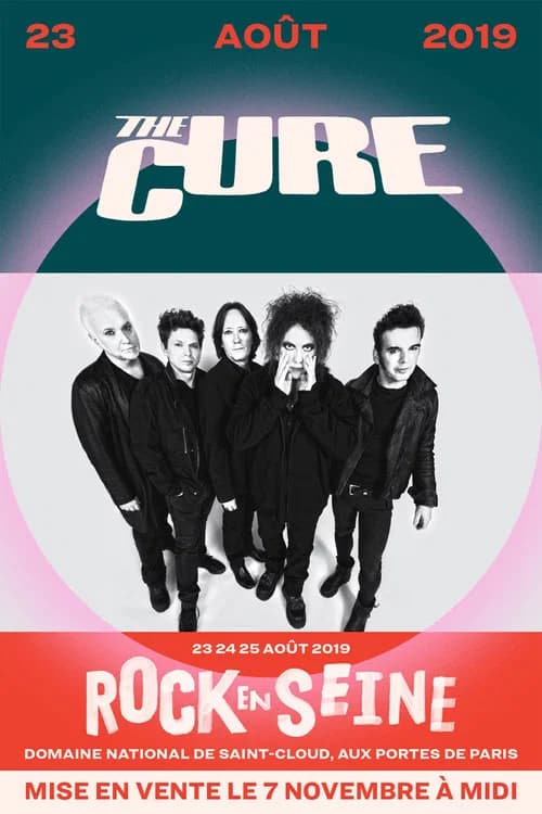 The Cure : Live Rock en Seine official trailer poster