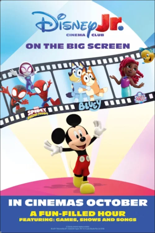Disney Jr. Cinema Club 2025 official trailer poster