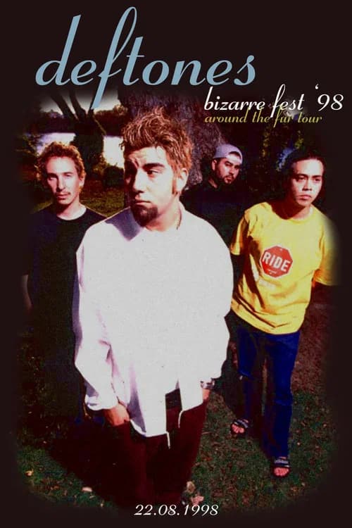 Deftones: Live at Bizzare Fest ‘98 official trailer poster