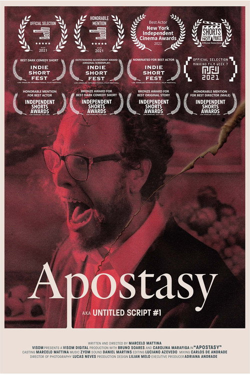 Apostasia ou Roteiro Sem Título #' official trailer poster