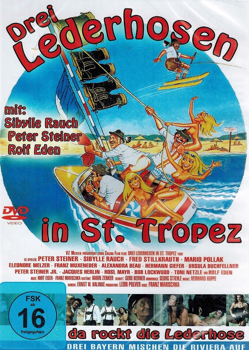 Three Lederhosen in St. Tropez official trailer poster