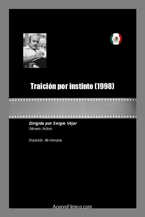 Traición por instinto official trailer poster