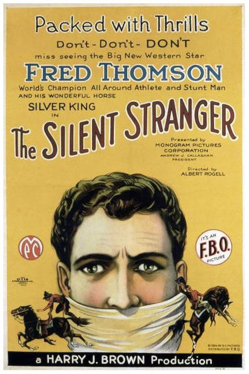 The Silent Stranger official trailer poster