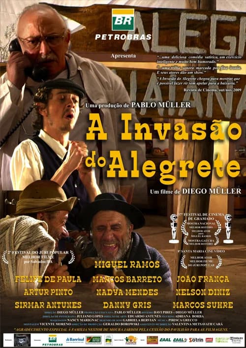 A Invasão do Alegrete official trailer poster