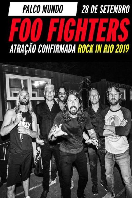 Foo Fighters: Rock In Rio official trailer poster