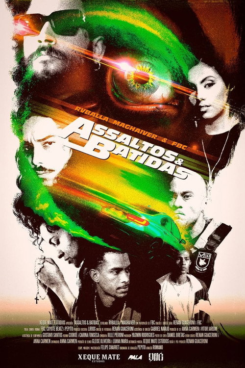 Assaltos e Batidas official trailer poster