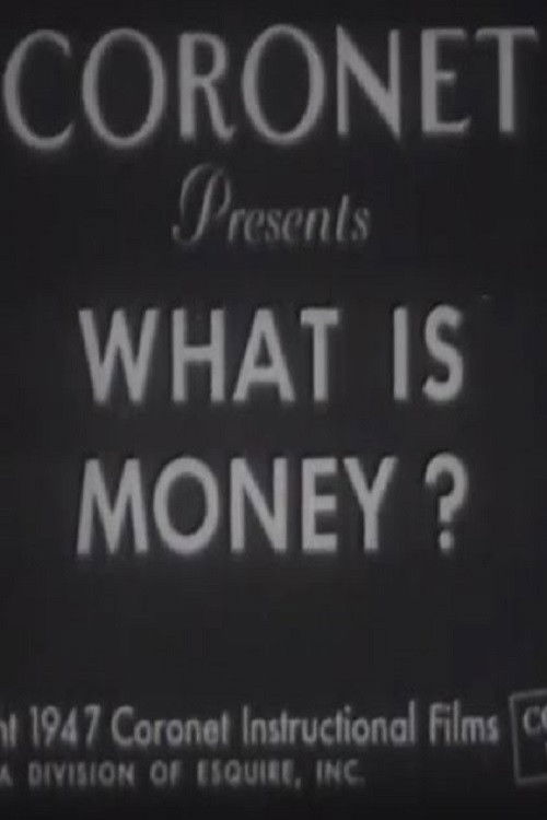 What Is Money? official trailer poster