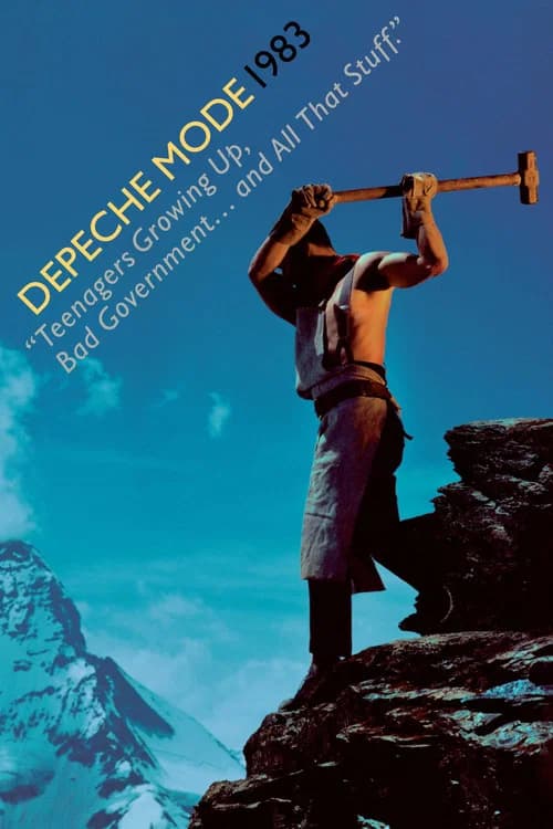 Depeche Mode: 1983 “Teenagers Growing Up, Bad Government… and All That Stuff.” official trailer poster