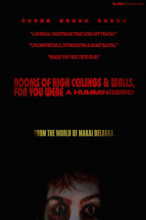 Rooms of High Ceilings & Walls, For You Were a Hummingbird. official trailer poster