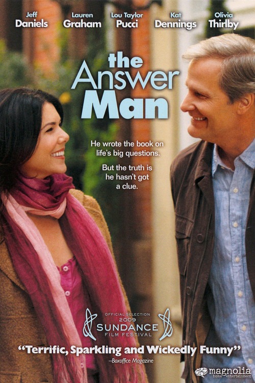 The Answer Man official trailer poster