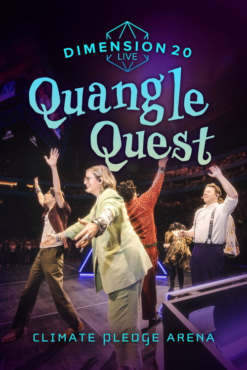 Dimension 20 Live: Quangle Quest official trailer poster