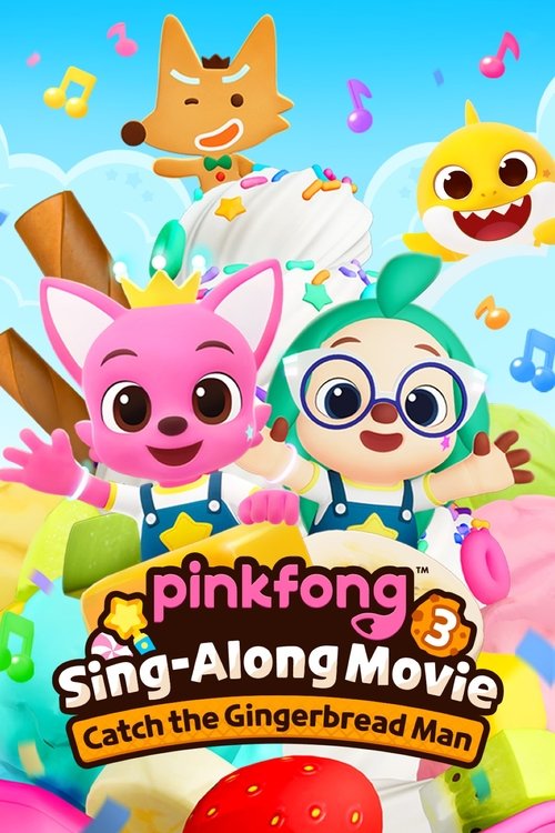 Pinkfong Sing-Along Movie 3: Catch the Gingerbread Man official trailer poster