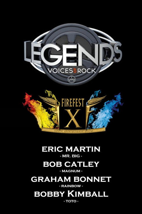 Legends of Rock: Live at Firefest X official trailer poster