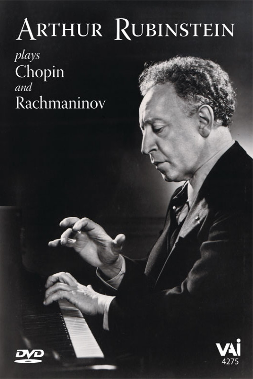 Arthur Rubinstein Plays Chopin and Rachmaninov official trailer poster