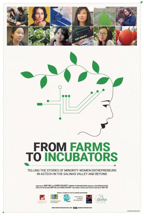 From Farms to Incubators: Telling the stories of minority women entrepreneurs in agtech in the Salinas Valley and beyond official trailer poster