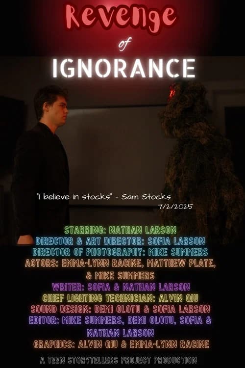 ROI: Revenge of Ignorance official trailer poster