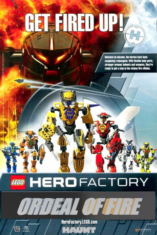 LEGO Hero Factory: Ordeal of Fire official trailer poster