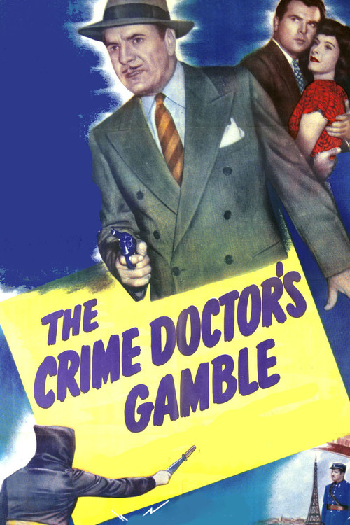The Crime Doctor's Gamble official trailer poster
