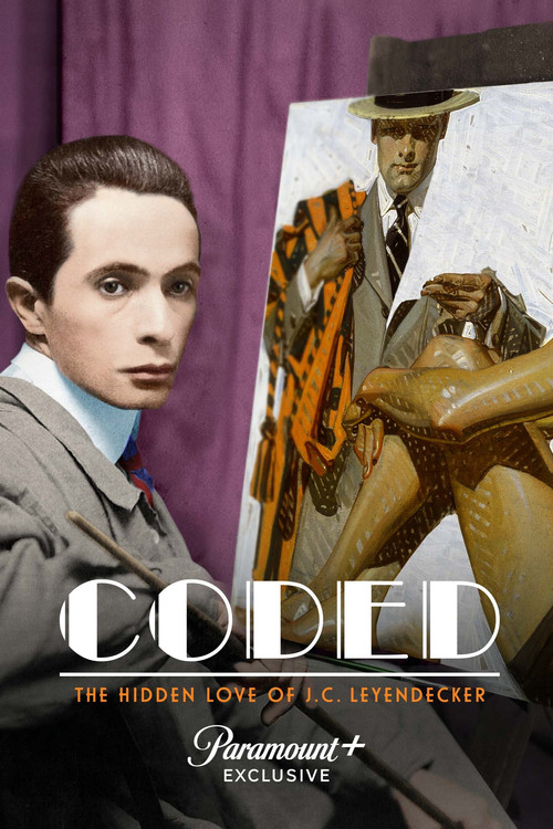 Coded: The Hidden Love of J.C. Leyendecker official trailer poster
