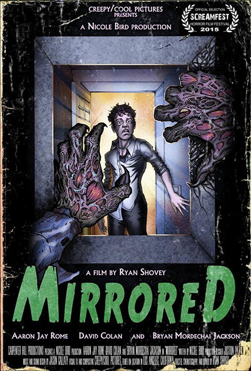 Mirrored official trailer poster
