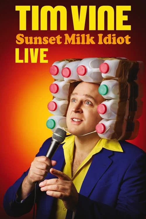 Tim Vine: Sunset Milk Idiot official trailer poster