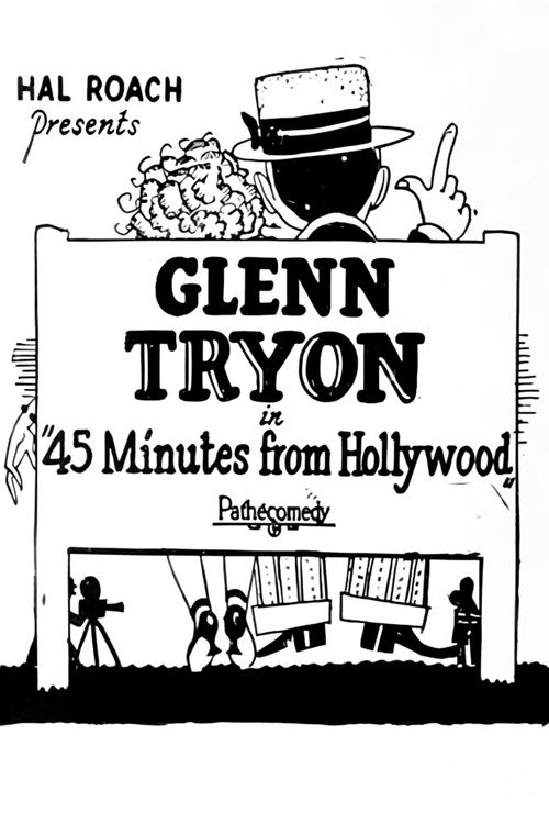 45 Minutes from Hollywood official trailer poster
