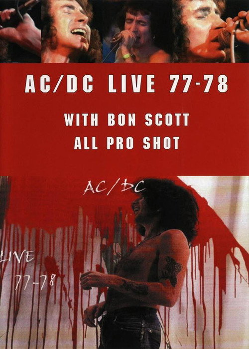 AC/DC – Live 77-78 official trailer poster