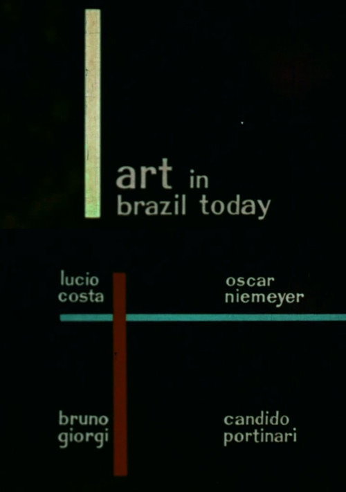 Art in Brazil Today official trailer poster
