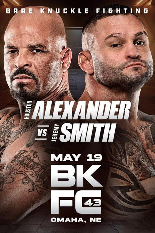 BKFC 43: Alexander vs Smith official trailer poster