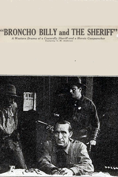 Broncho Billy and the Sheriff official trailer poster