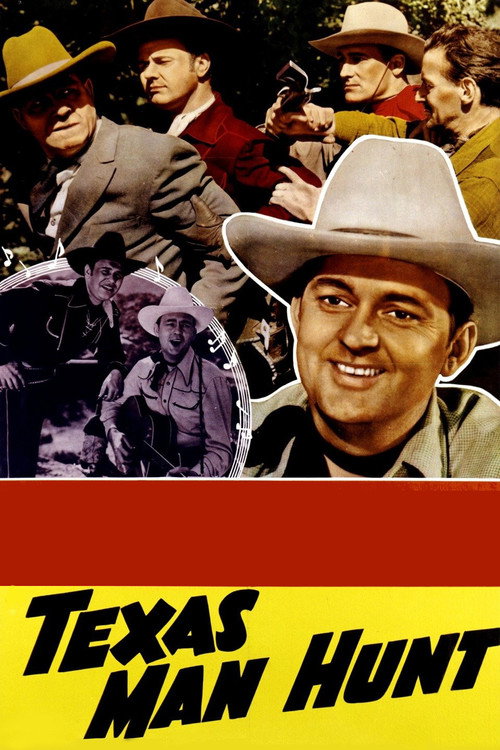 Texas Man Hunt official trailer poster