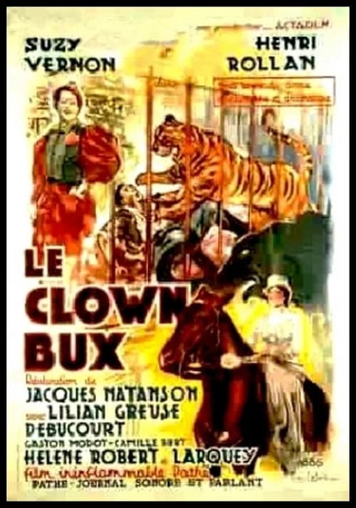 Le Clown Bux official trailer poster