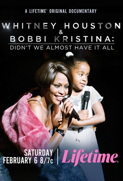 Whitney Houston & Bobbi Kristina: Didn't We Almost Have It All official trailer poster