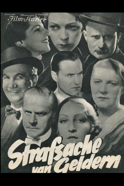 Strafsache van Geldern official trailer poster