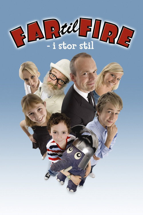 Father of Four: Living Large official trailer poster