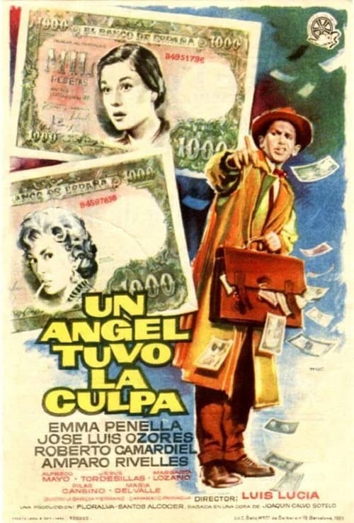 Un ángel tuvo la culpa official trailer poster