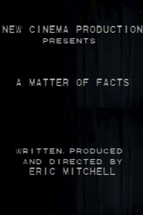 A Matter of Facts official trailer poster