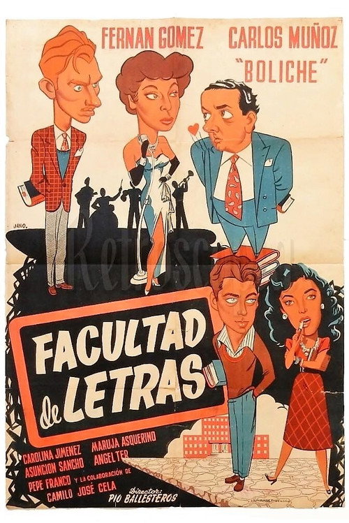 Facultad de Letras official trailer poster