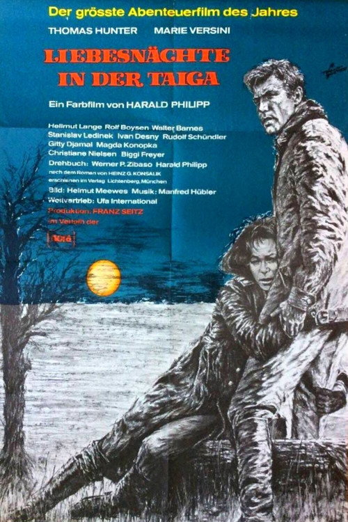 Liebesnächte in der Taiga official trailer poster