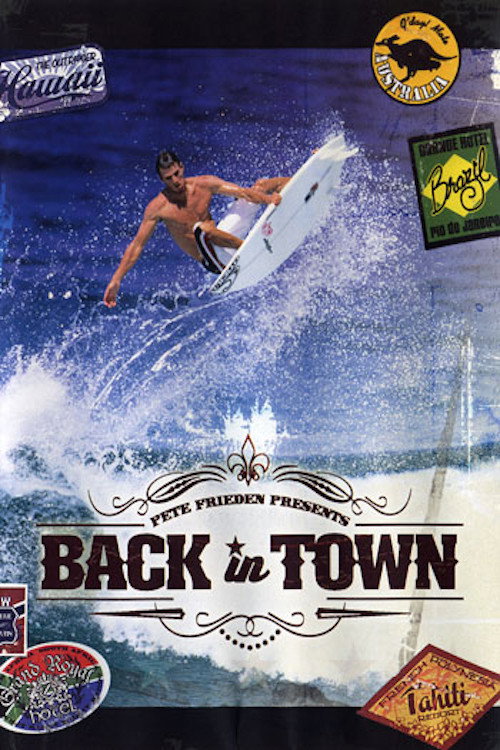 Back in Town official trailer poster