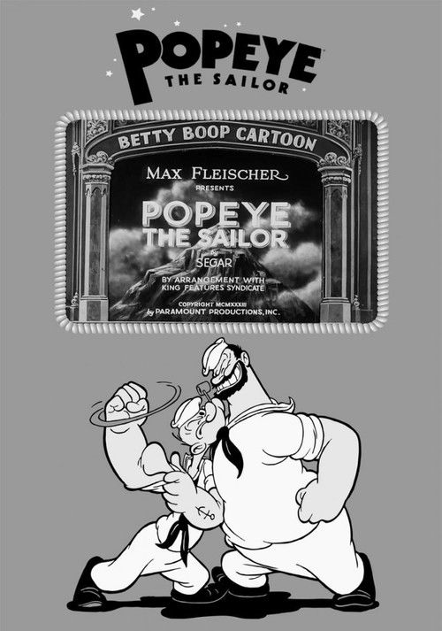 Popeye the Sailor official trailer poster