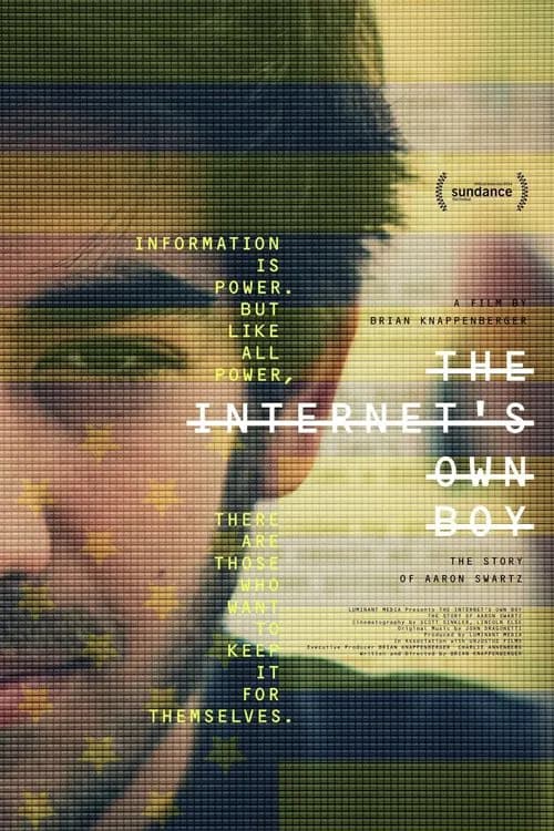 The Internet's Own Boy: The Story of Aaron Swartz official trailer poster