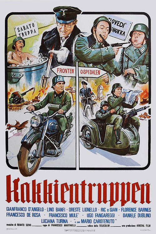 Kakkientruppen official trailer poster