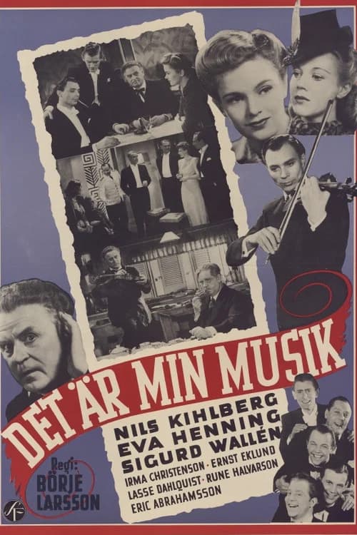 Det är min musik official trailer poster