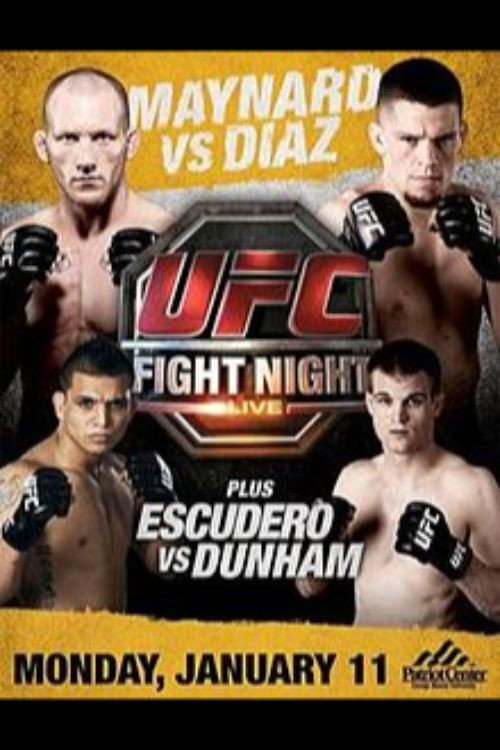 UFC Fight Night 20: Maynard vs. Diaz official trailer poster
