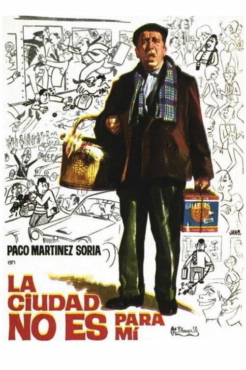 La ciudad no es para mí official trailer poster