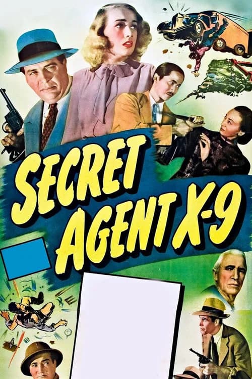 Secret Agent X-9 official trailer poster