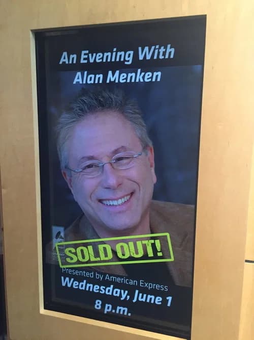 An Evening with Alan Menken official trailer poster